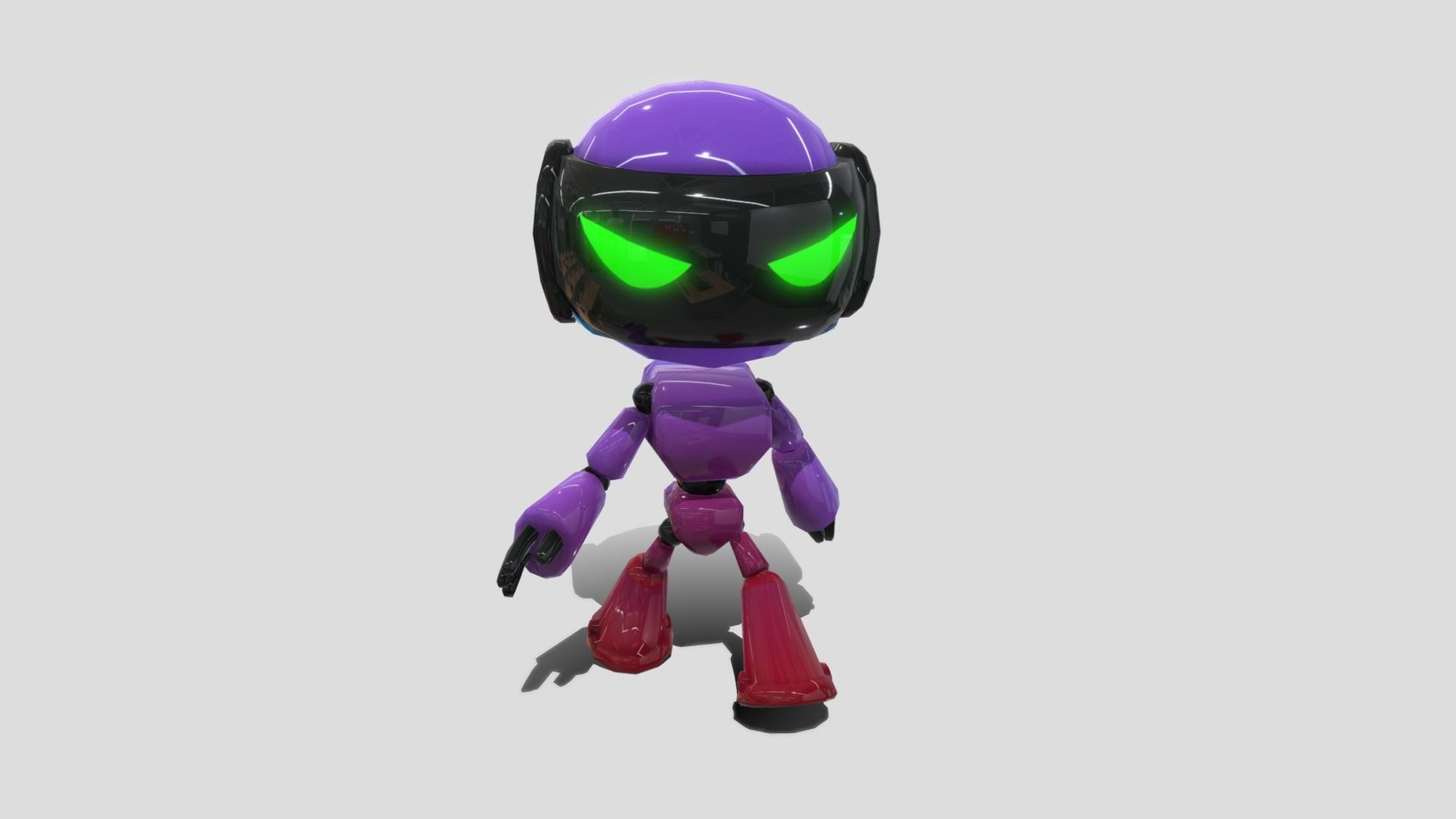 VIASS Robots Terrorist B Low-poly 3D model_12