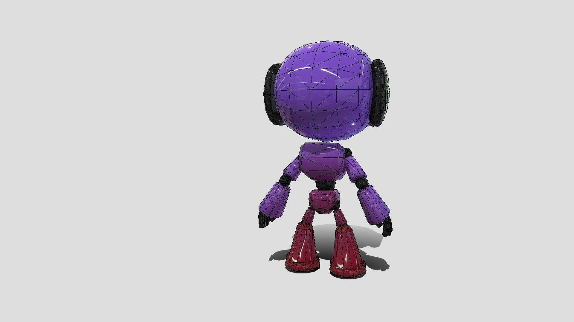 VIASS Robots Terrorist B Low-poly 3D model_7