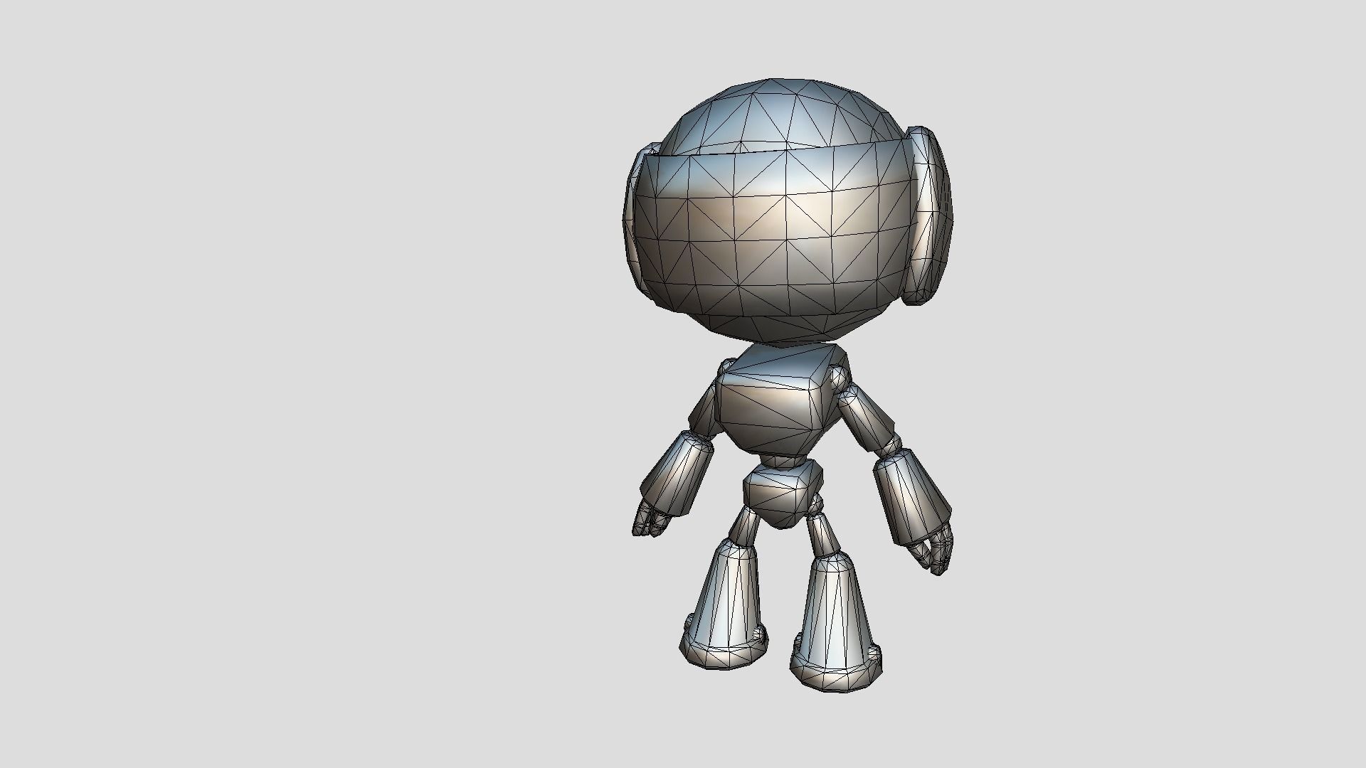 VIASS Robots Terrorist B Low-poly 3D model_8