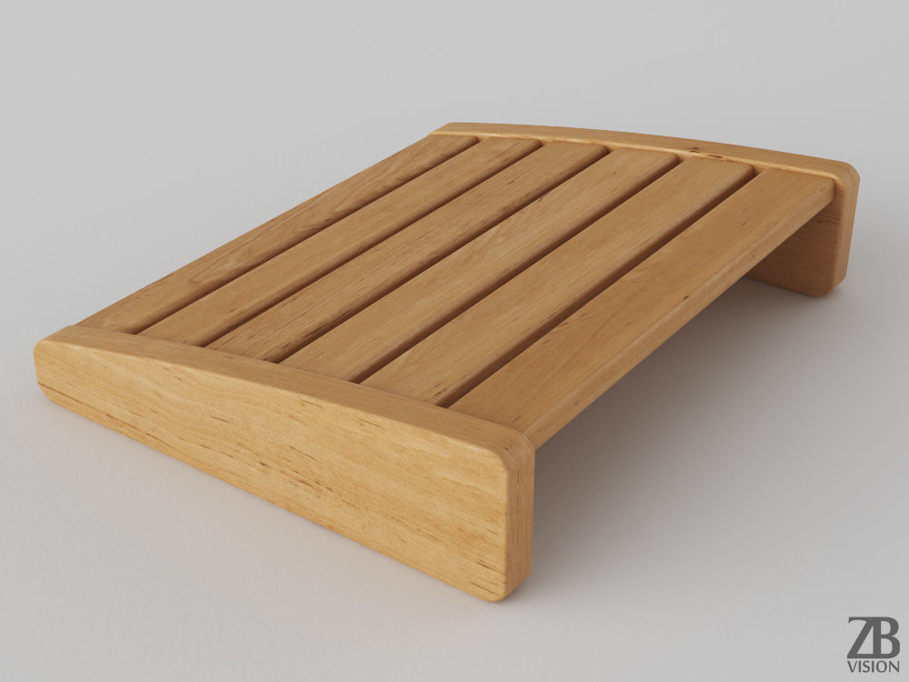 Sauna Pillow 3D model_2