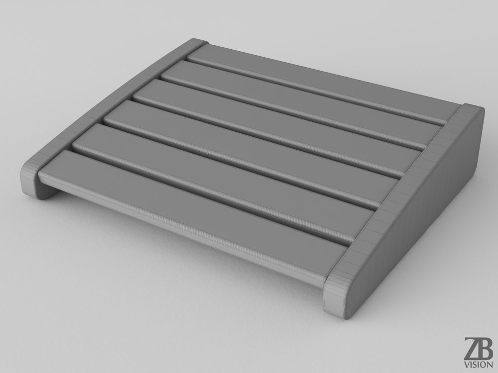 Sauna Pillow 3D model_3