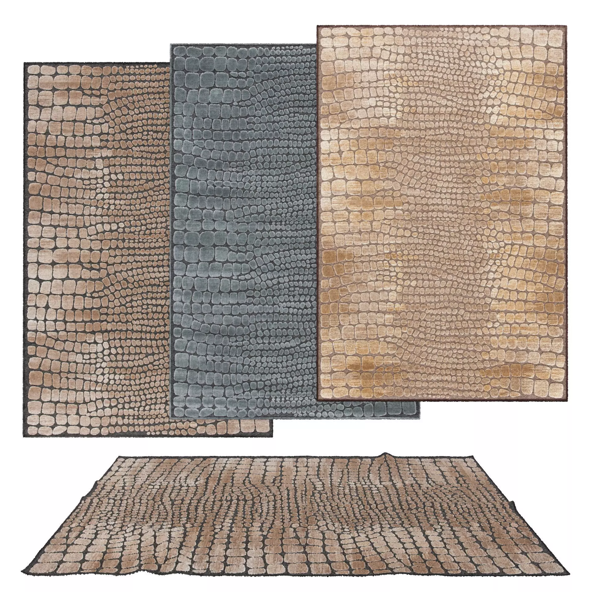 Rugs No 287 Low-poly 3D model