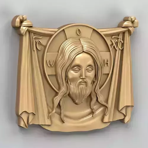 Carved decor central Icon 032