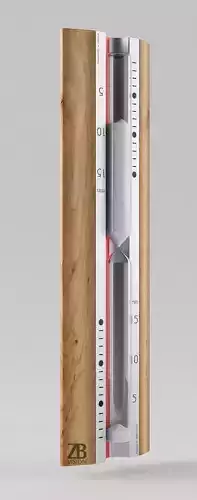 Sauna hourglass 3D model