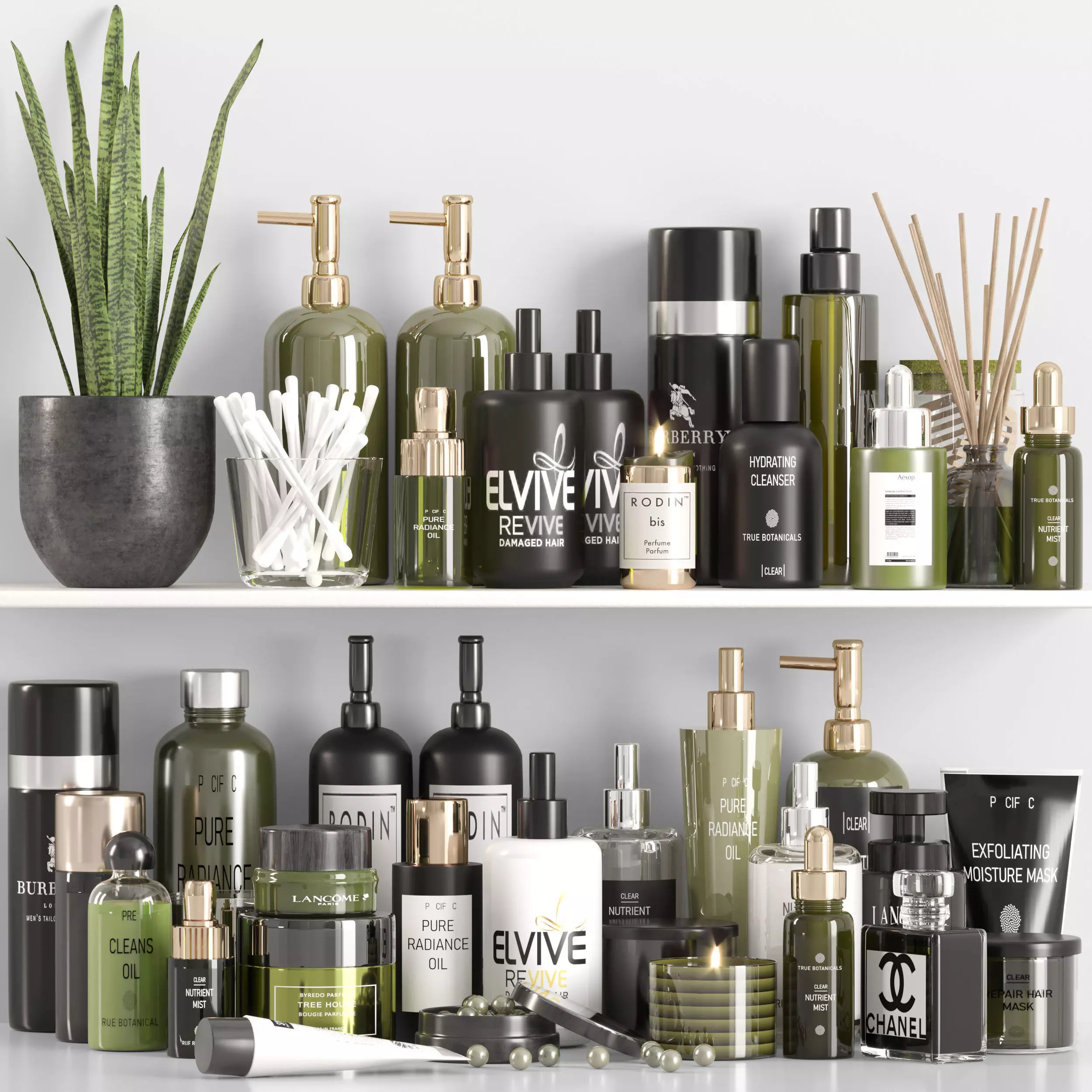 bathroom accessories 10 3D model_0