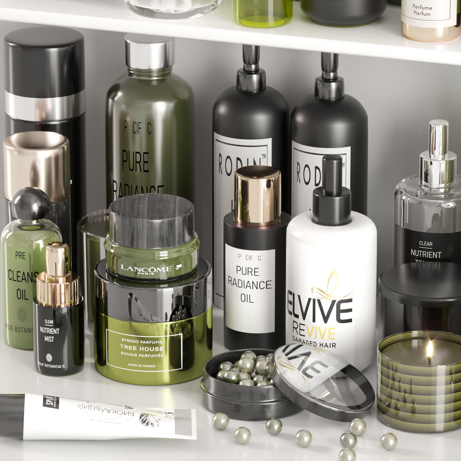 bathroom accessories 10 3D model_2