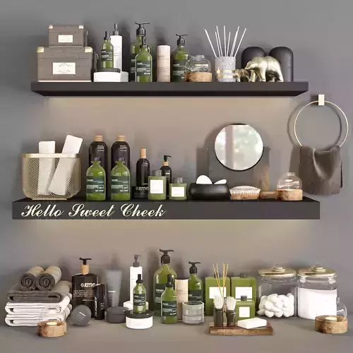 bathroomset 108 3D model