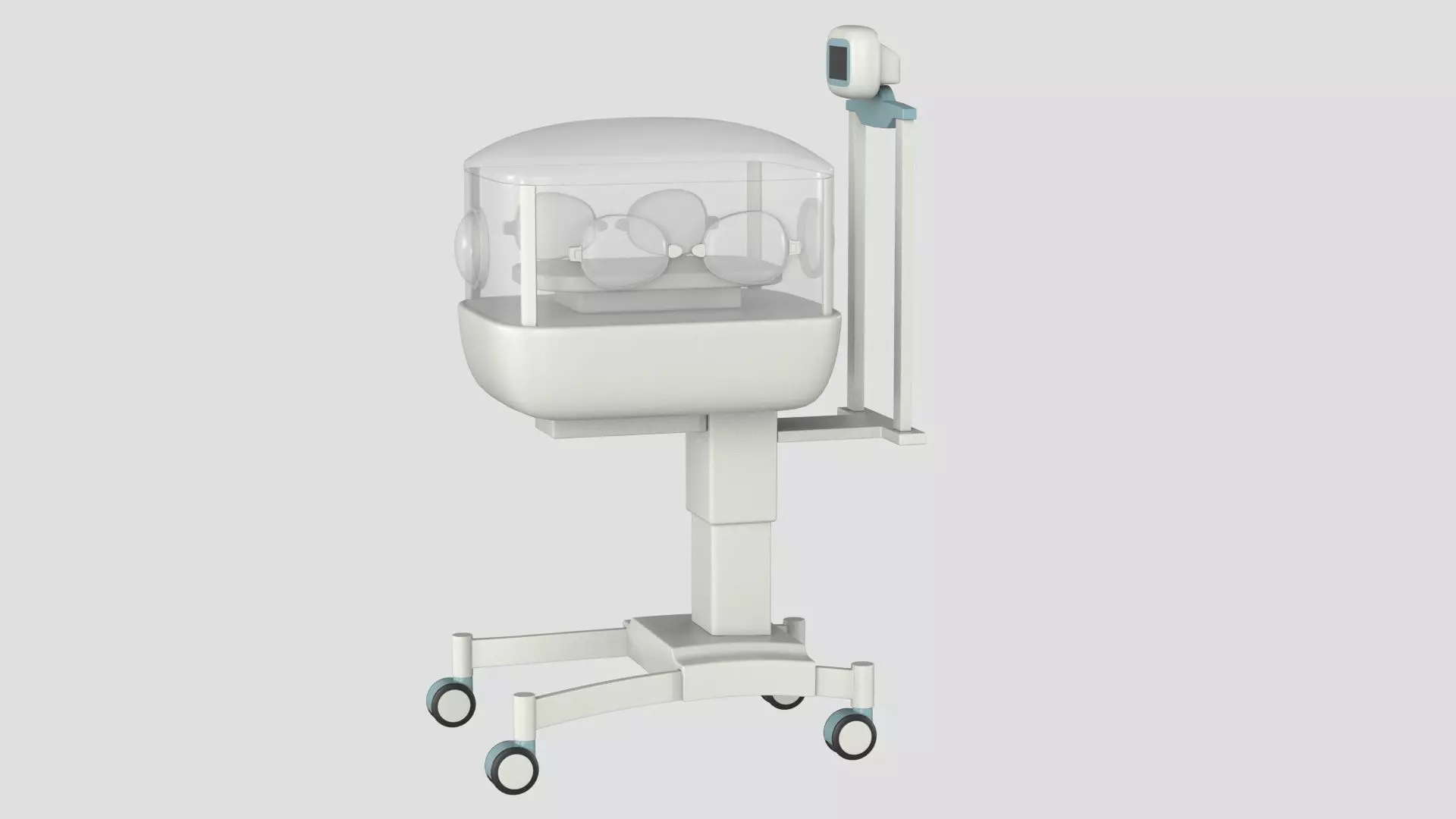 Baby Incubator 3D model_0