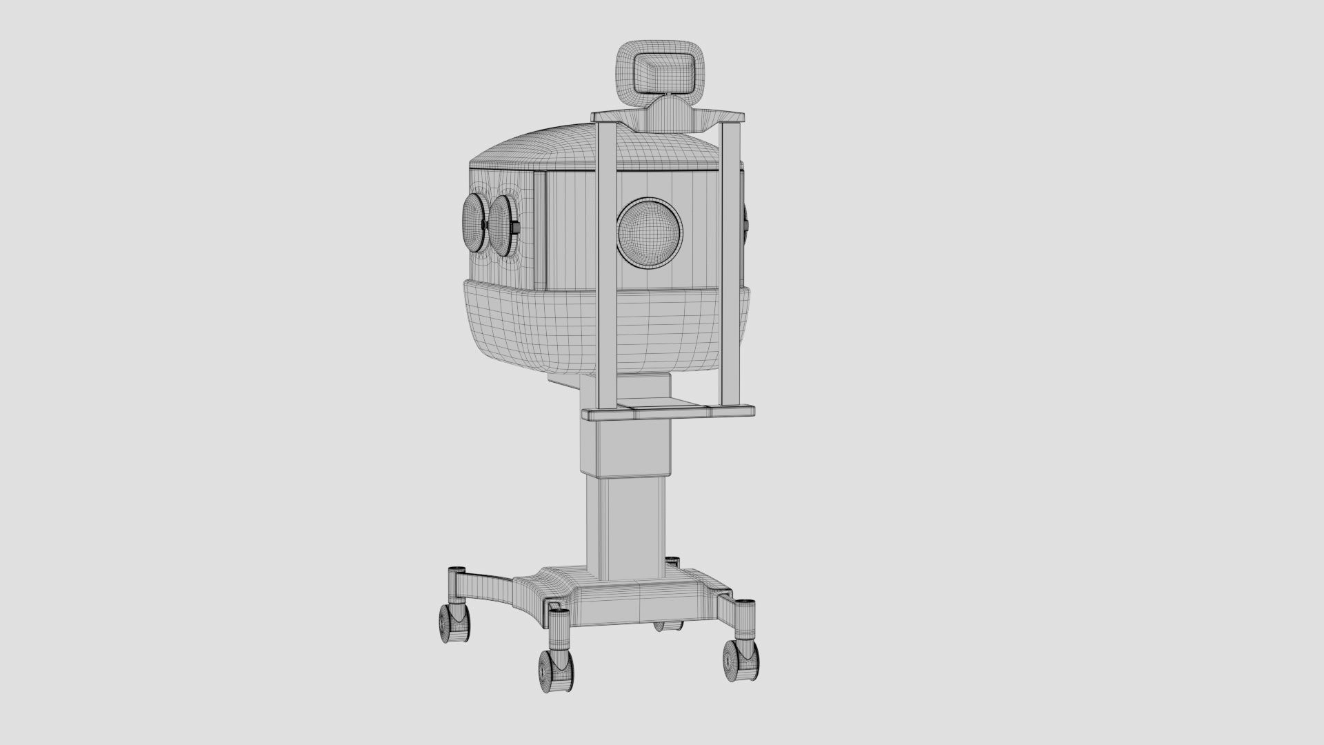 Baby Incubator 3D model_15