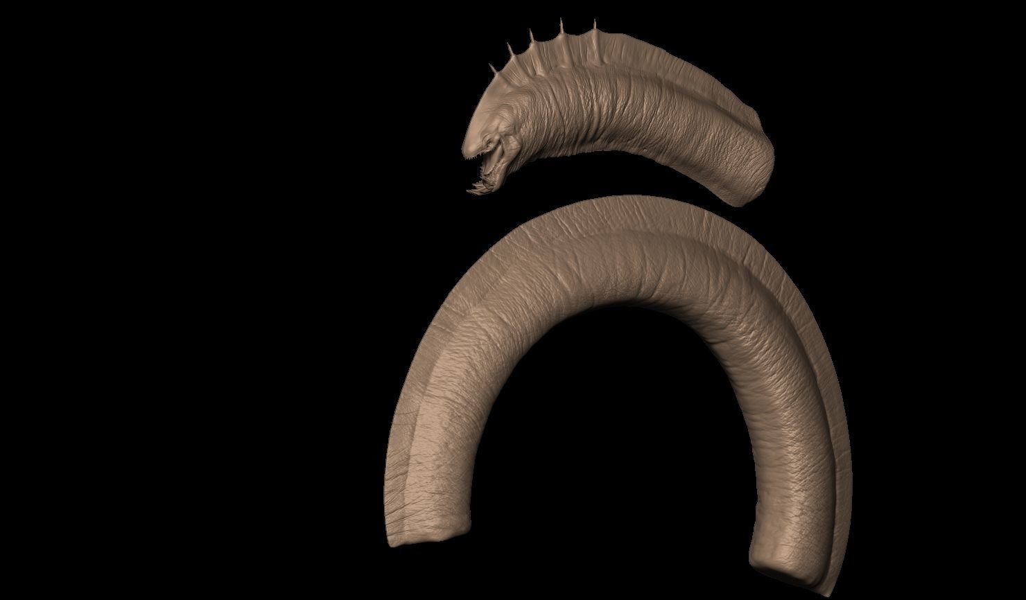 Baby mob Family Sio Low-poly 3D model_3