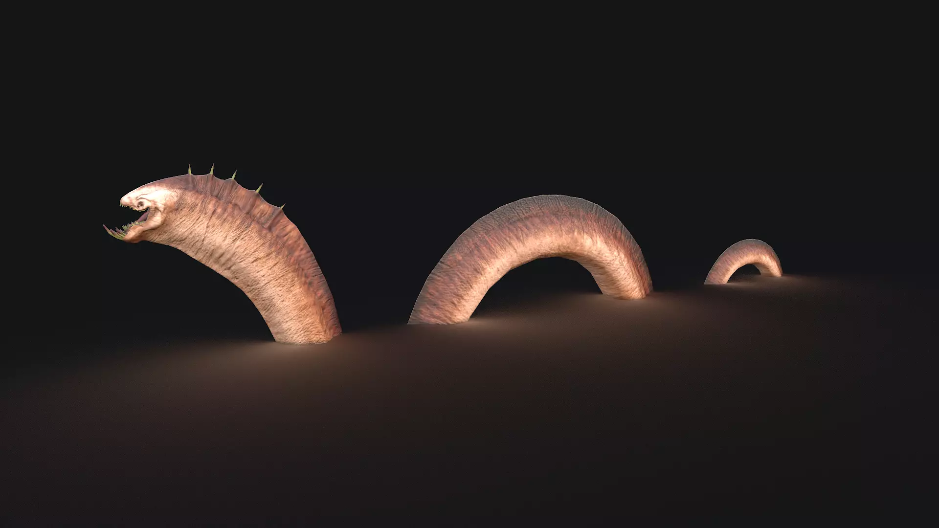 Baby mob Family Sio Low-poly 3D model_0