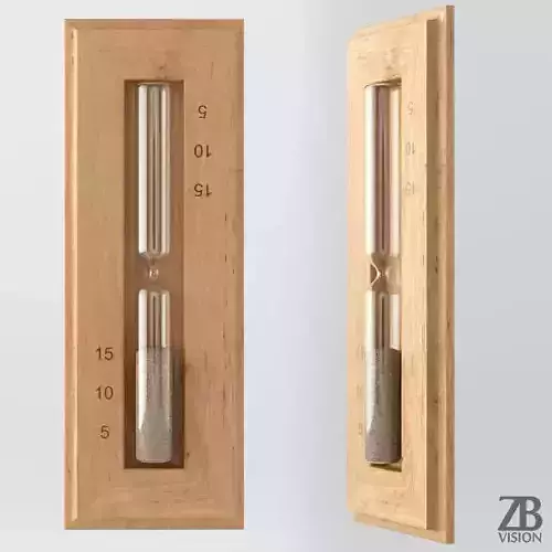 Sauna sandclock 3D model