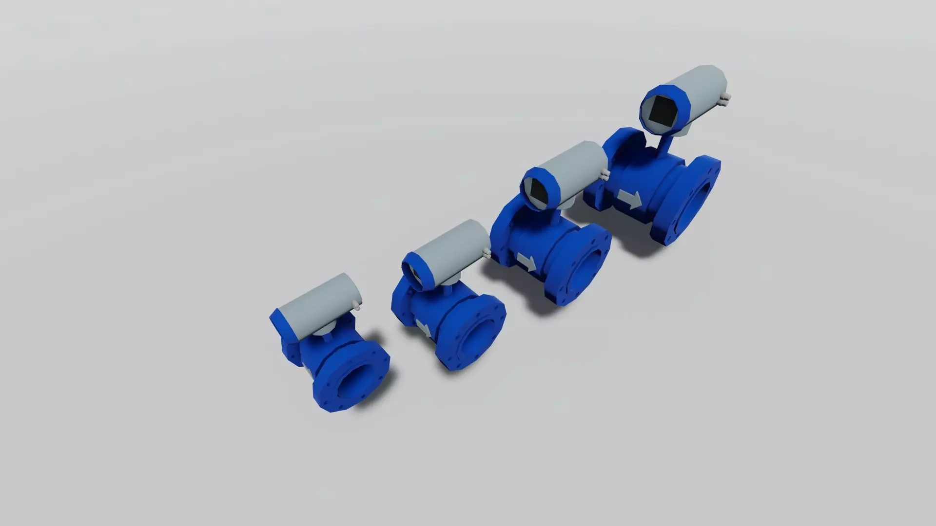 Electromagnetic Flowmeter 3D print model_0