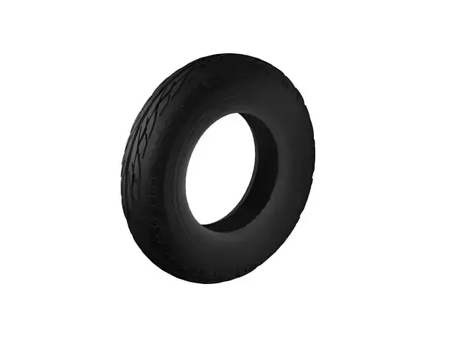 Tire model in blender simpl material Free 3D model