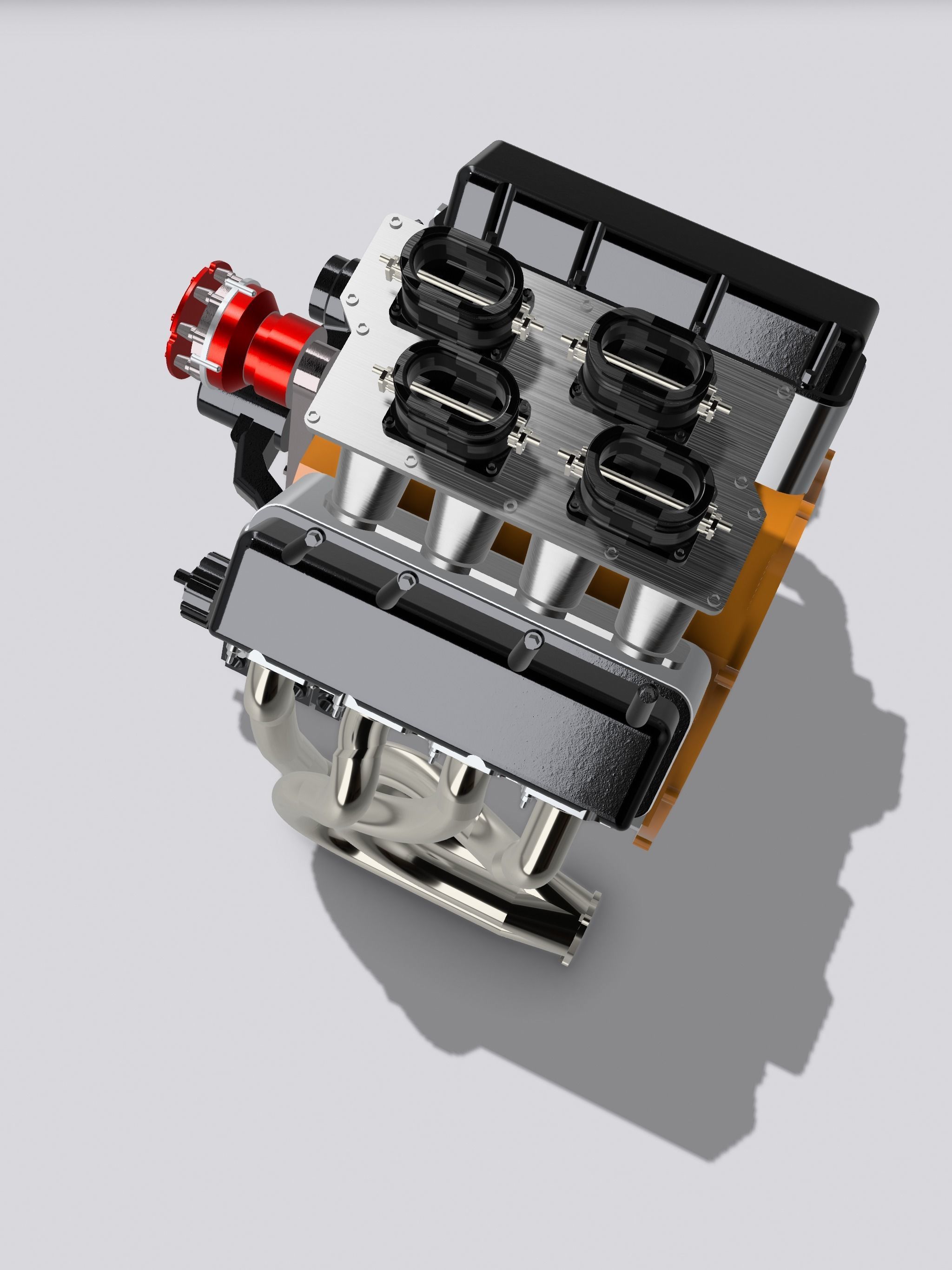 Pat Musi Nitrous BBC Pro Mod Motor NOS Chev 3D print model_2