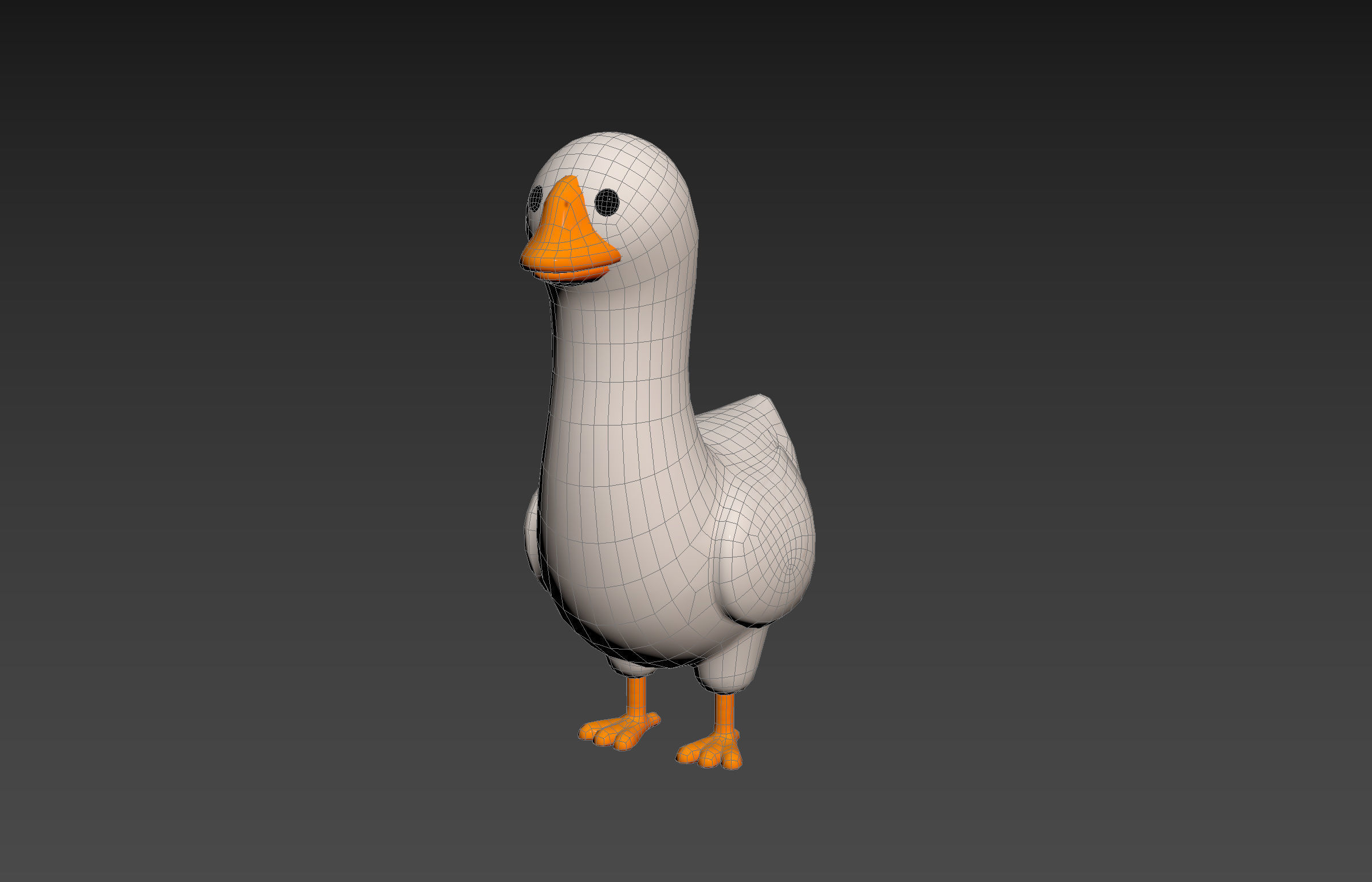 Character162 Goose 3D model_11