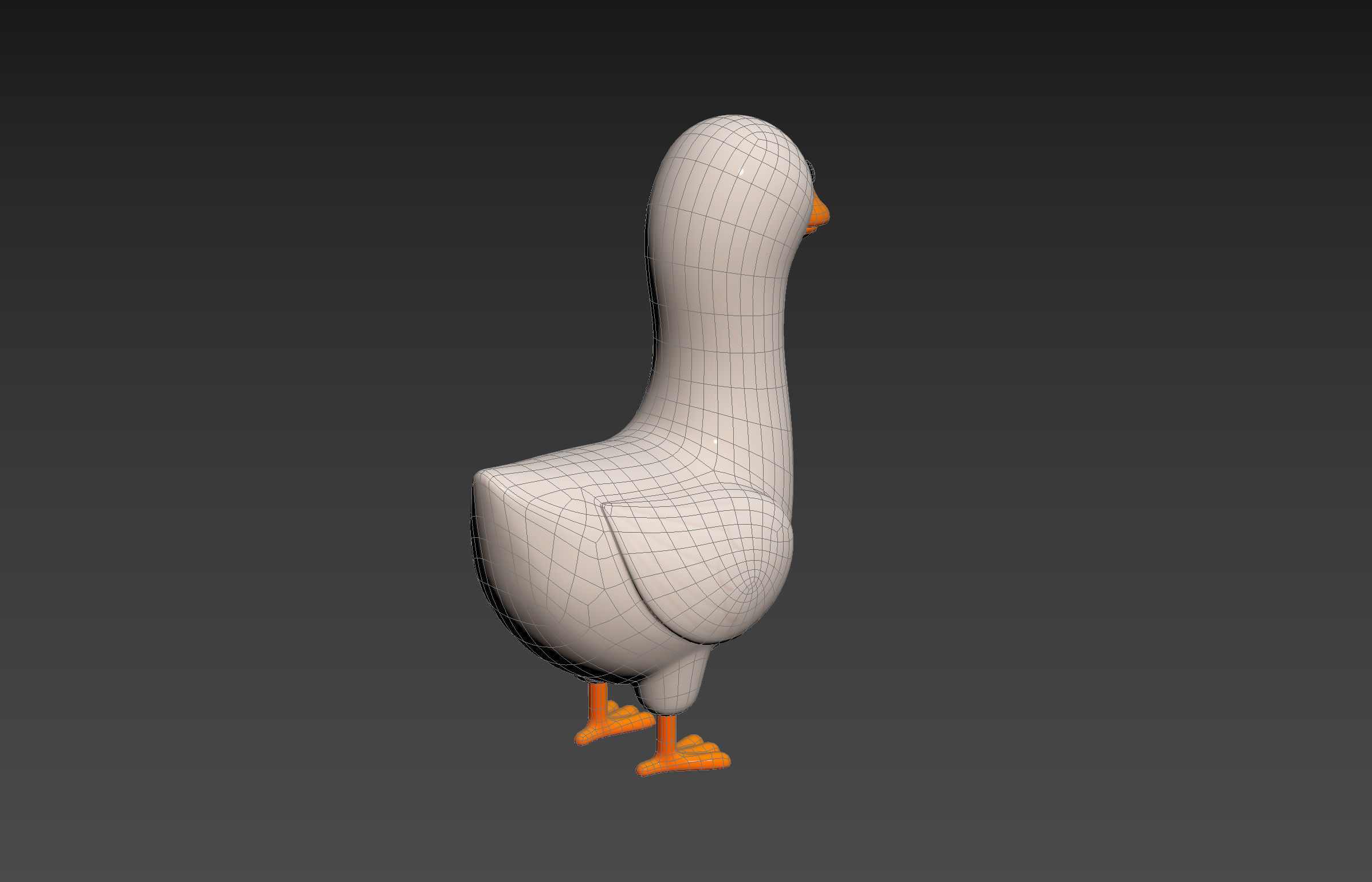 Character162 Goose 3D model_16