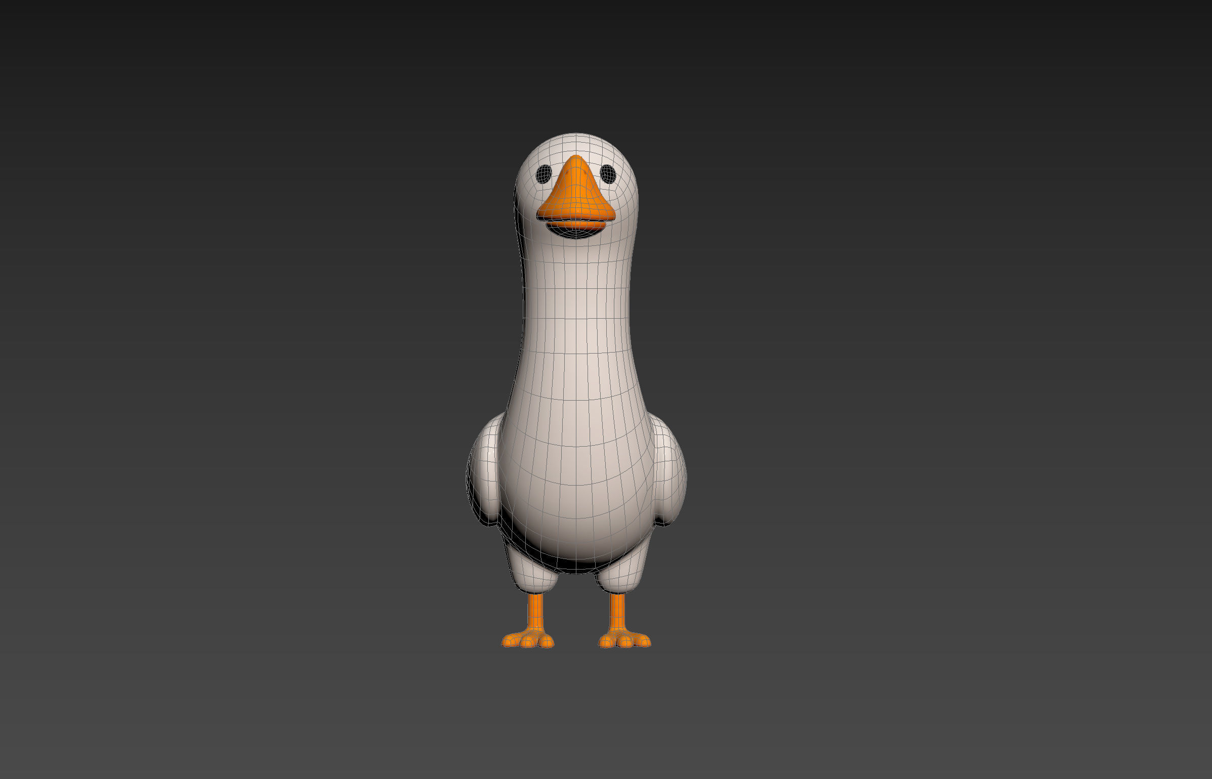 Character162 Goose 3D model_13