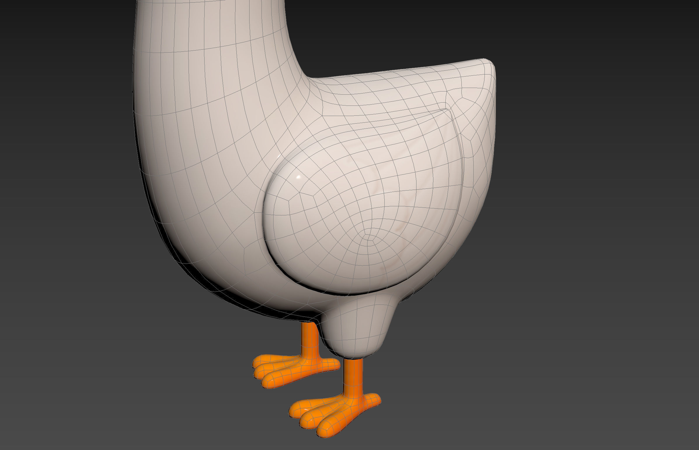 Character162 Goose 3D model_20