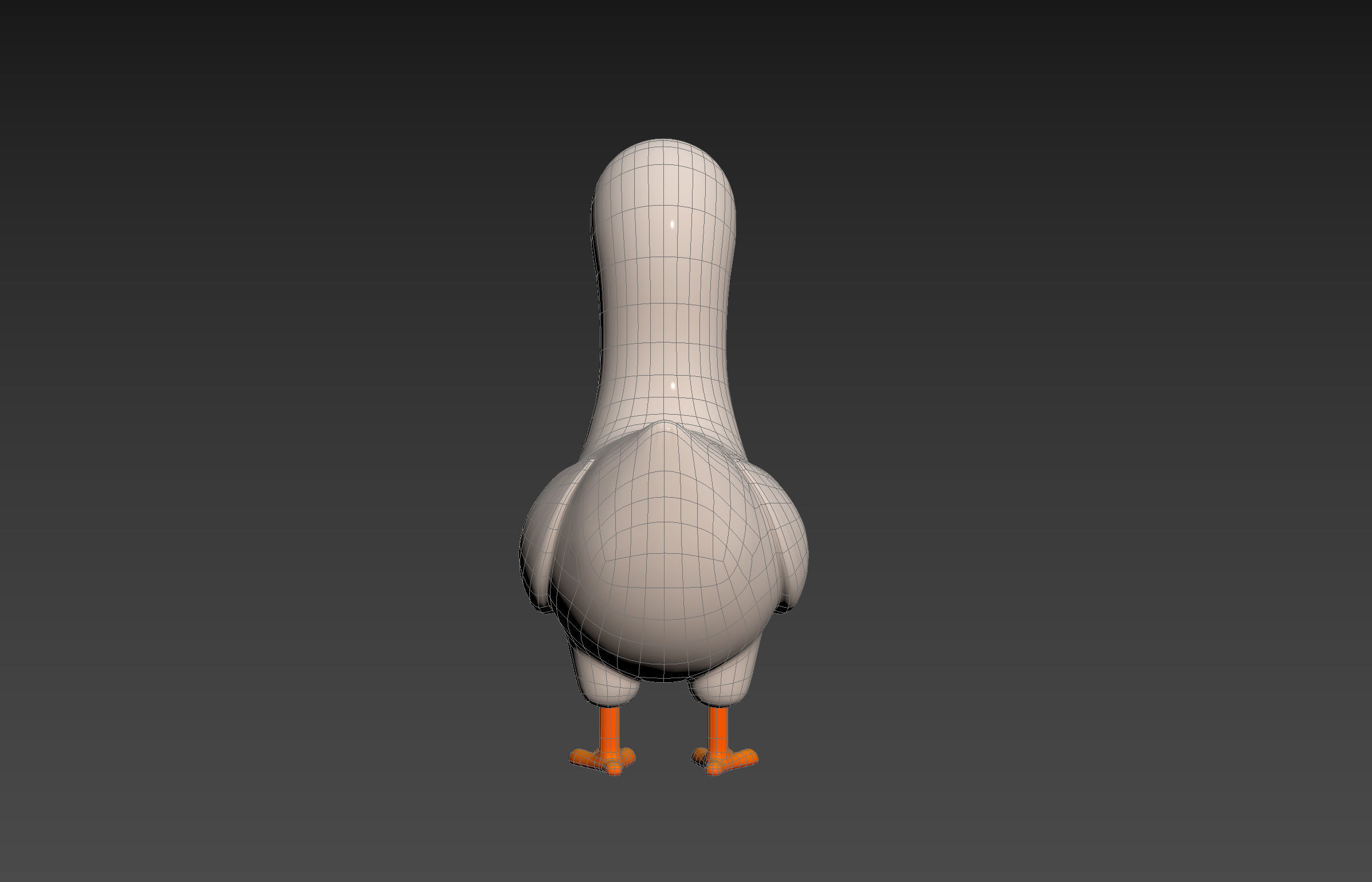 Character162 Goose 3D model_17