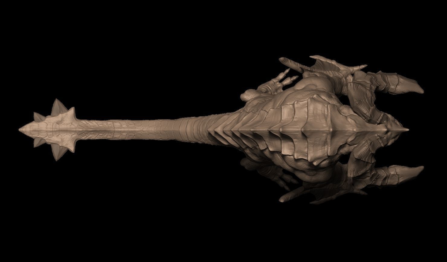 Male mob Family Sio Low-poly 3D model_5