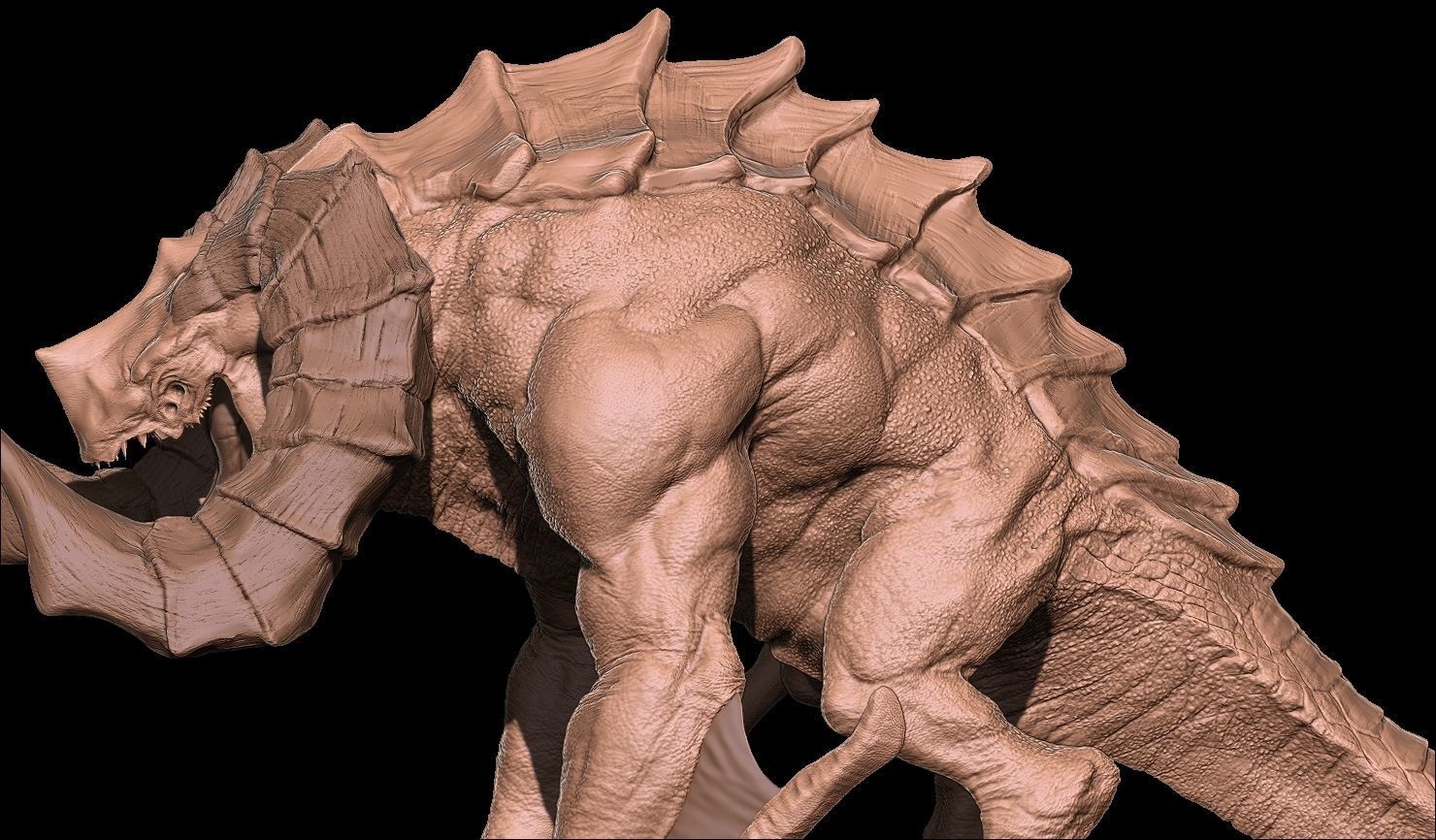 Male mob Family Sio Low-poly 3D model_1