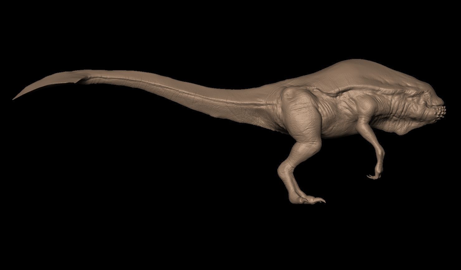 Parasite Family Sio Low-poly 3D model_8