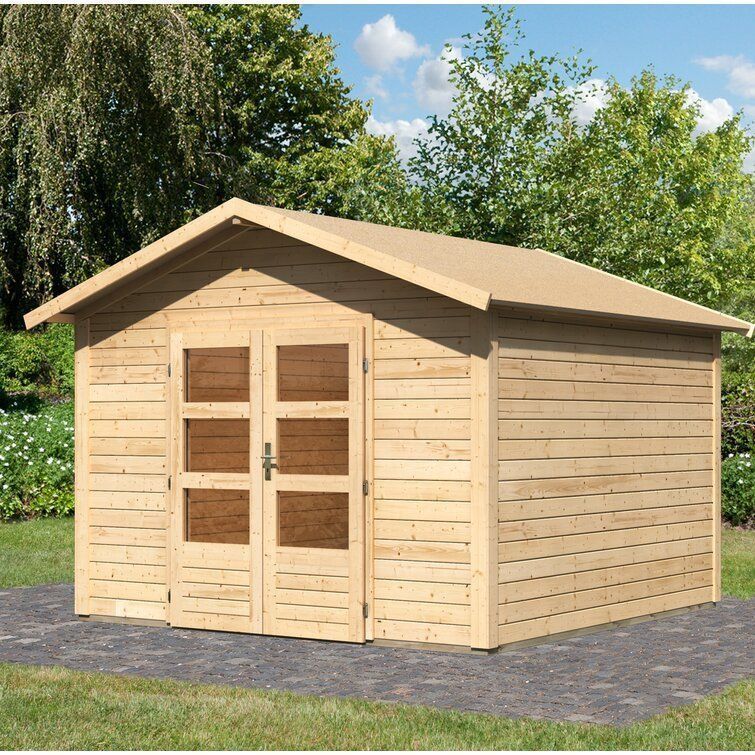 Garden Shed 3D model_3