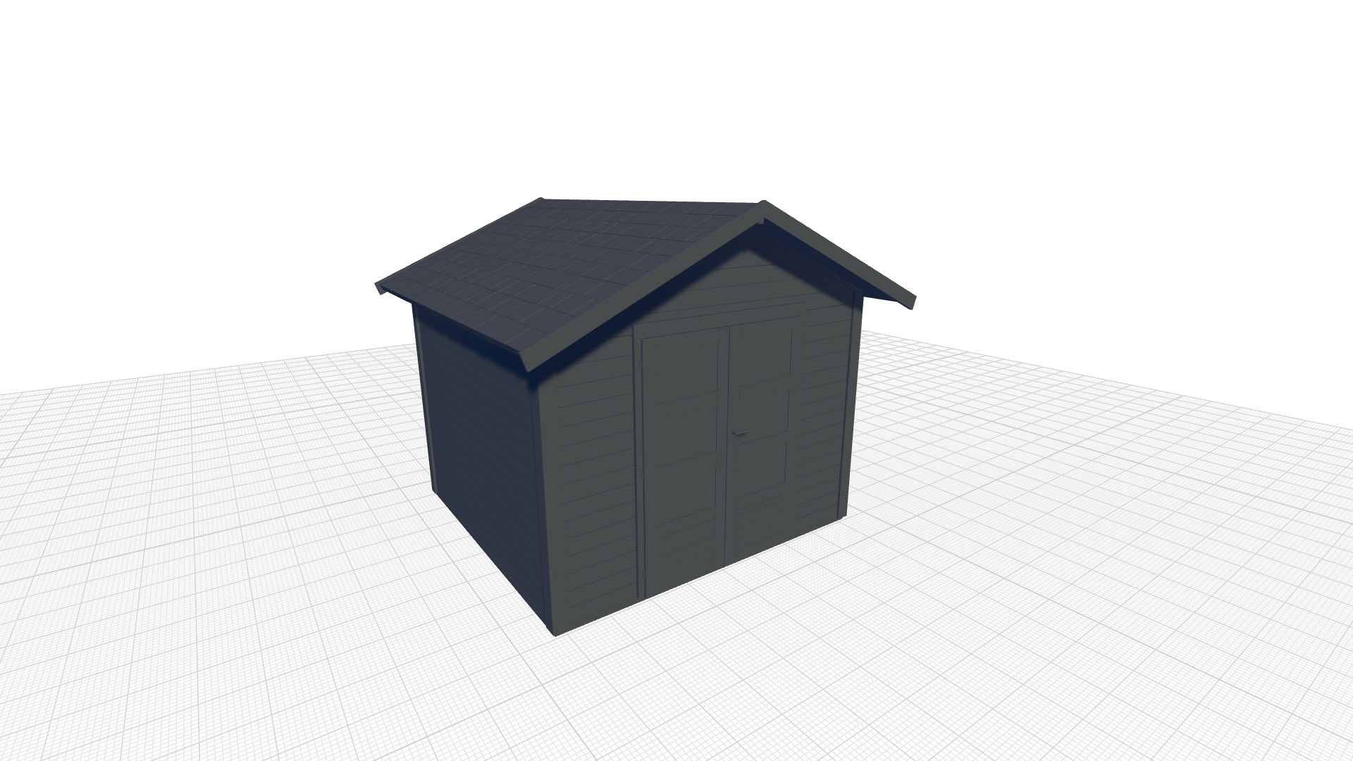 Garden Shed 3D model_6