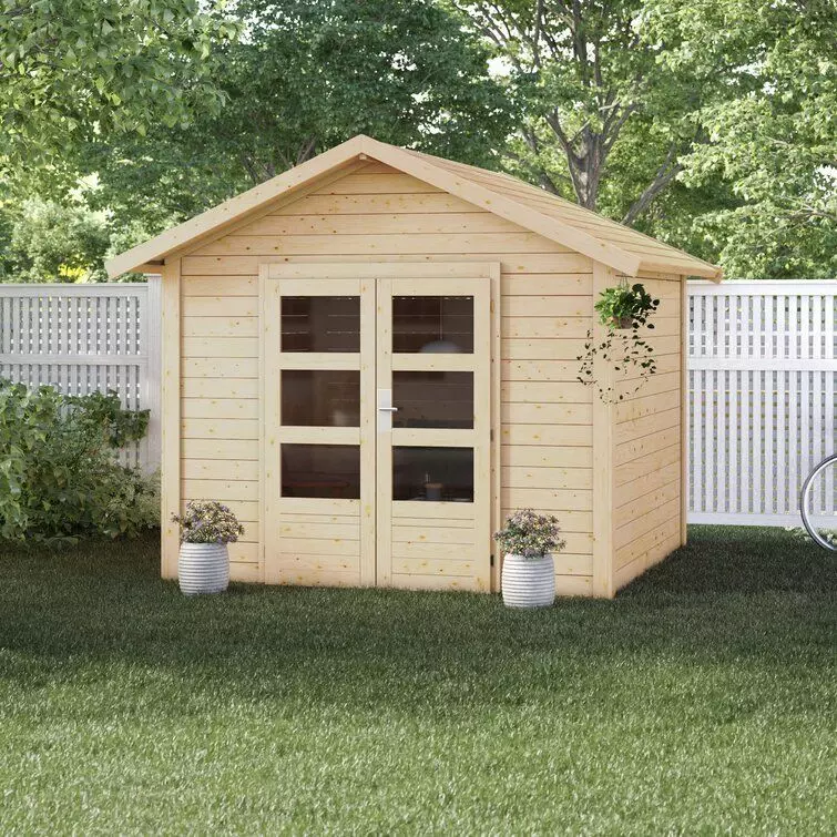Garden Shed 3D model_0