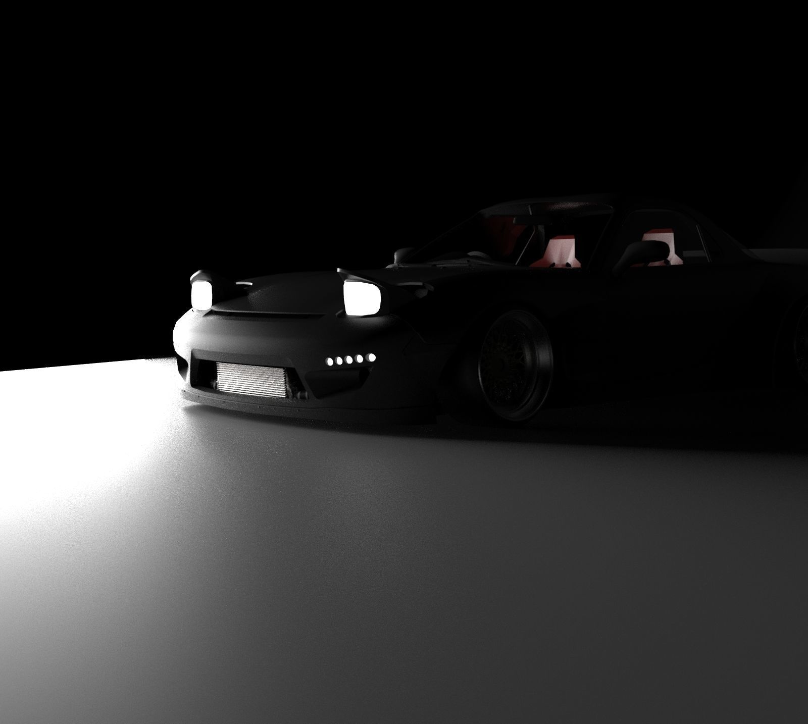 MAZDA RX 7 Free 3D model_5