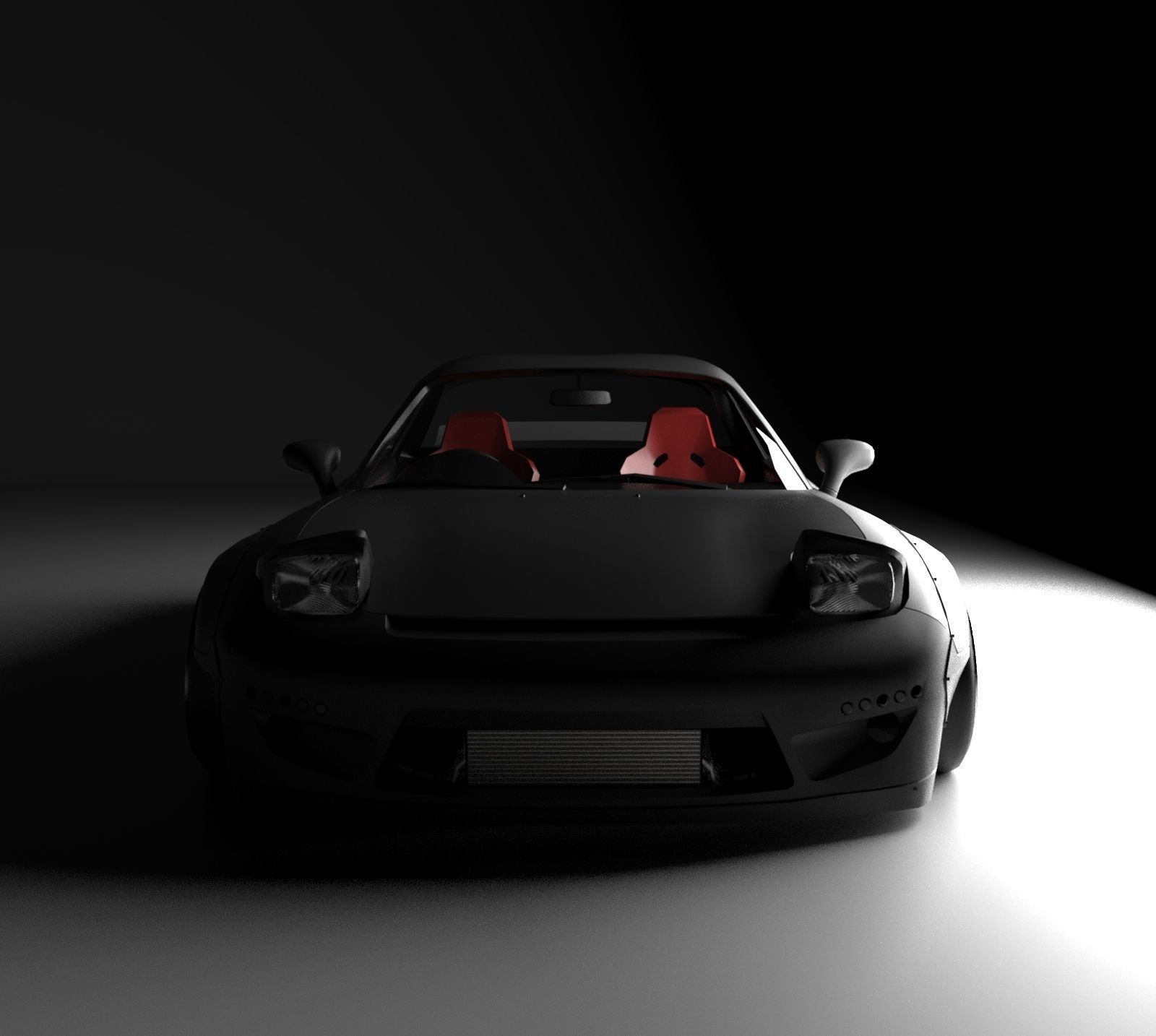 MAZDA RX 7 Free 3D model_4