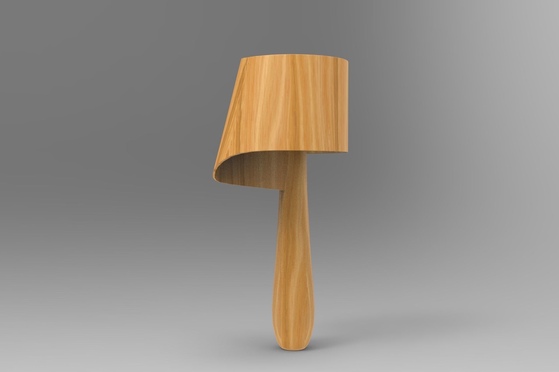 Air A Wall Light Low-poly 3D model_3