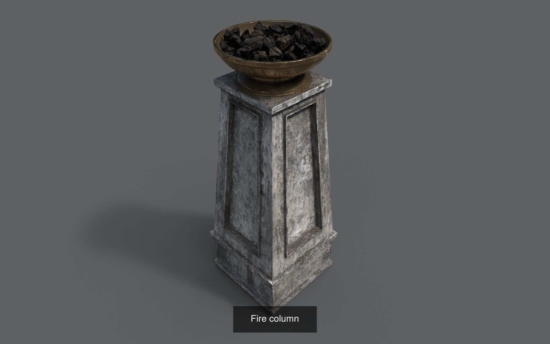 Fire Column Texture Pack 3D Model Collection_5