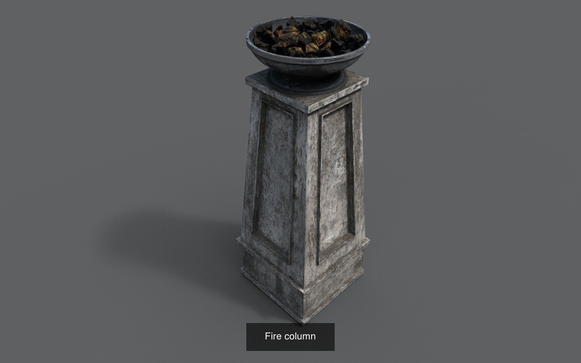 Fire Column Texture Pack 3D Model Collection_2