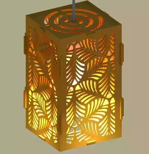 Chandelier lamp 3D model