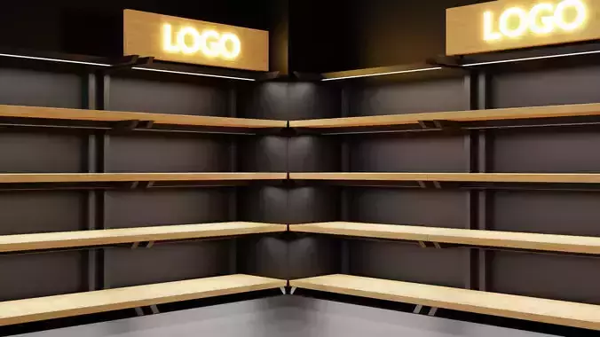 Klasika Shop Shelf Side set of 4