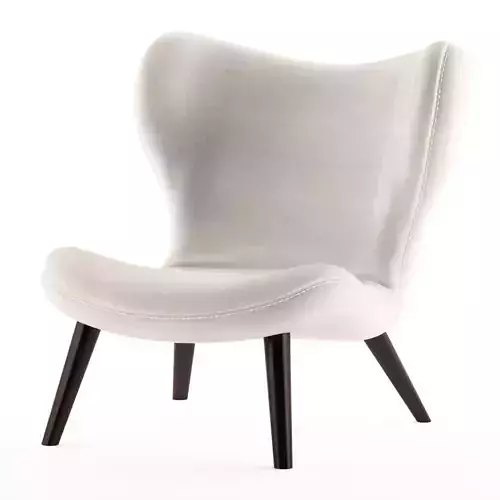 Wingback lounge chair