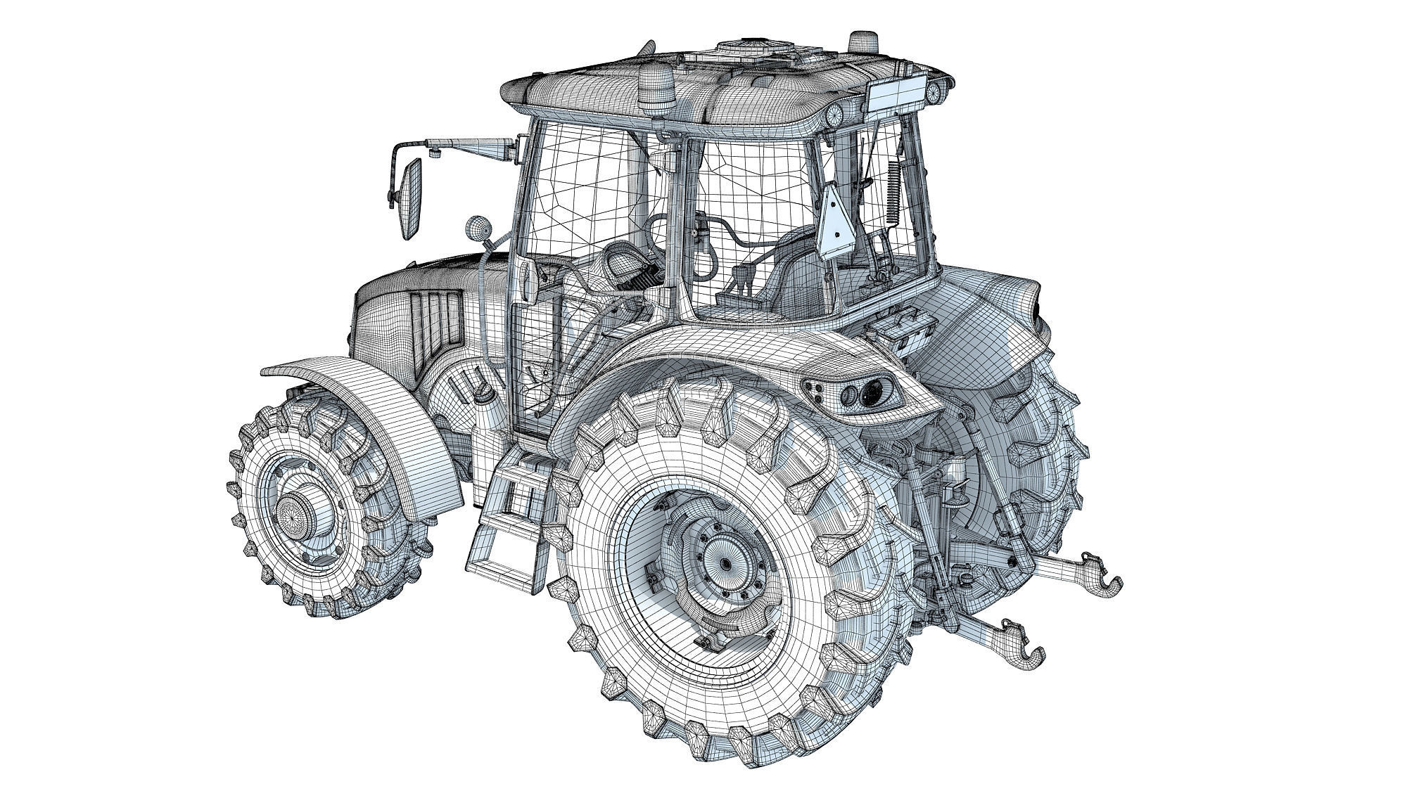 Ursus Tractor 3D model_18