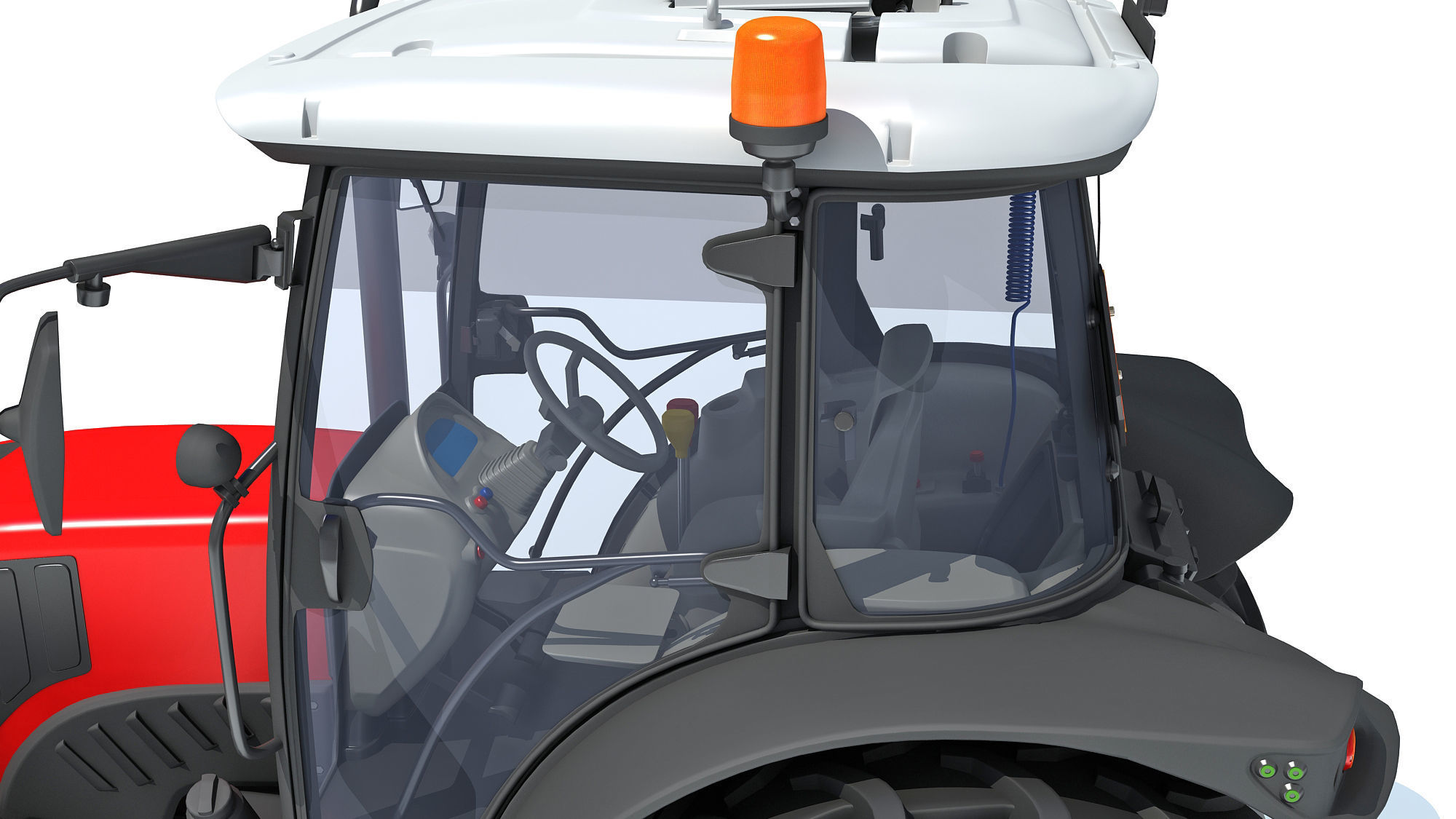 Ursus Tractor 3D model_14