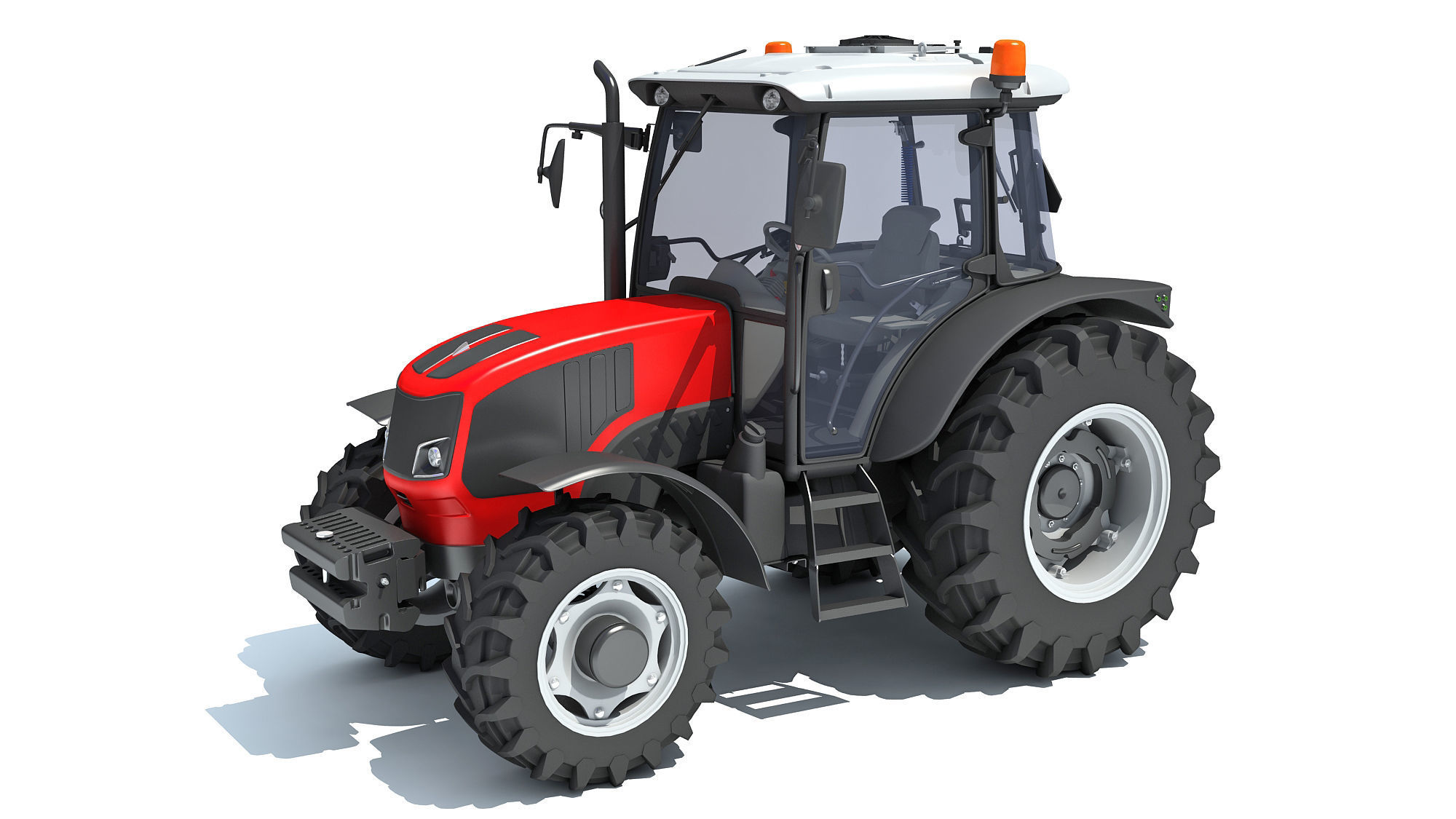 Ursus Tractor 3D model_10