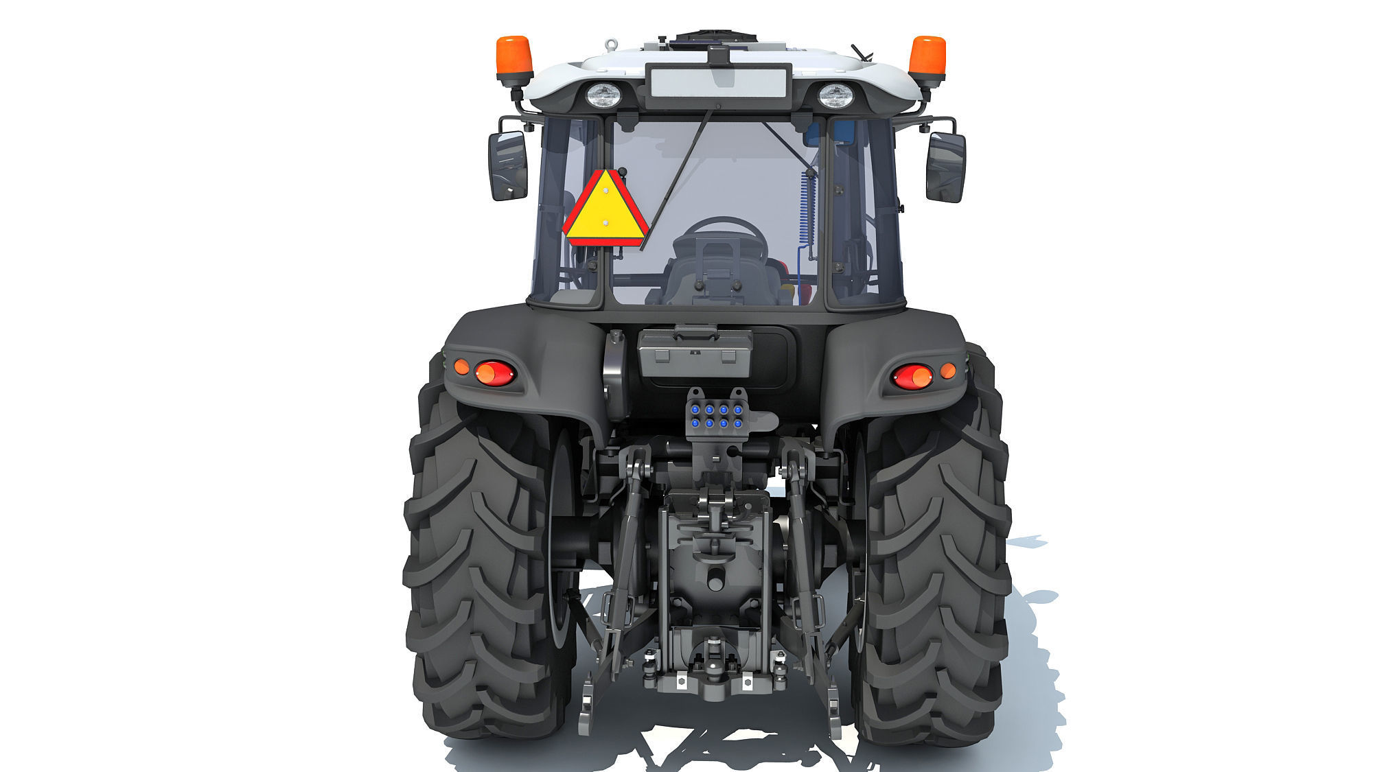 Ursus Tractor 3D model_4