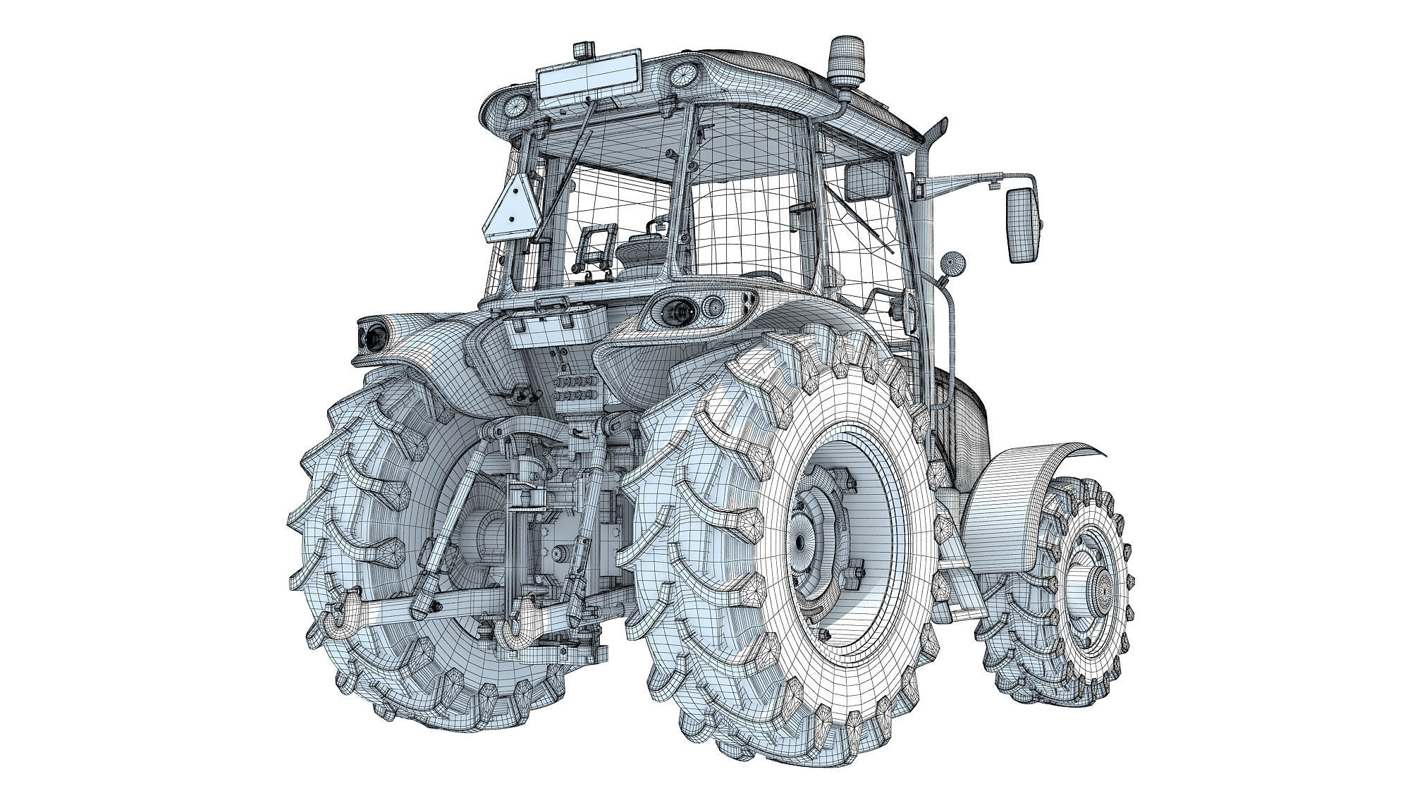 Ursus Tractor 3D model_19