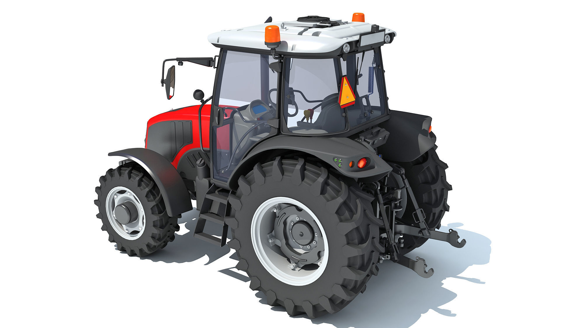 Ursus Tractor 3D model_2