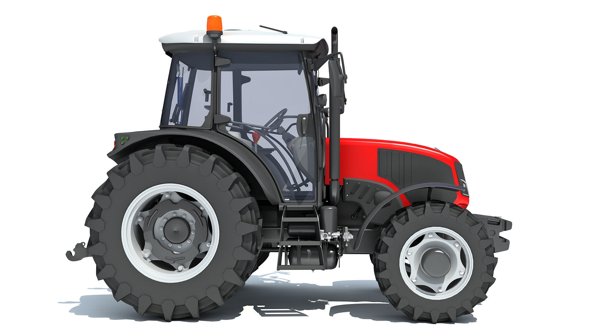 Ursus Tractor 3D model_7