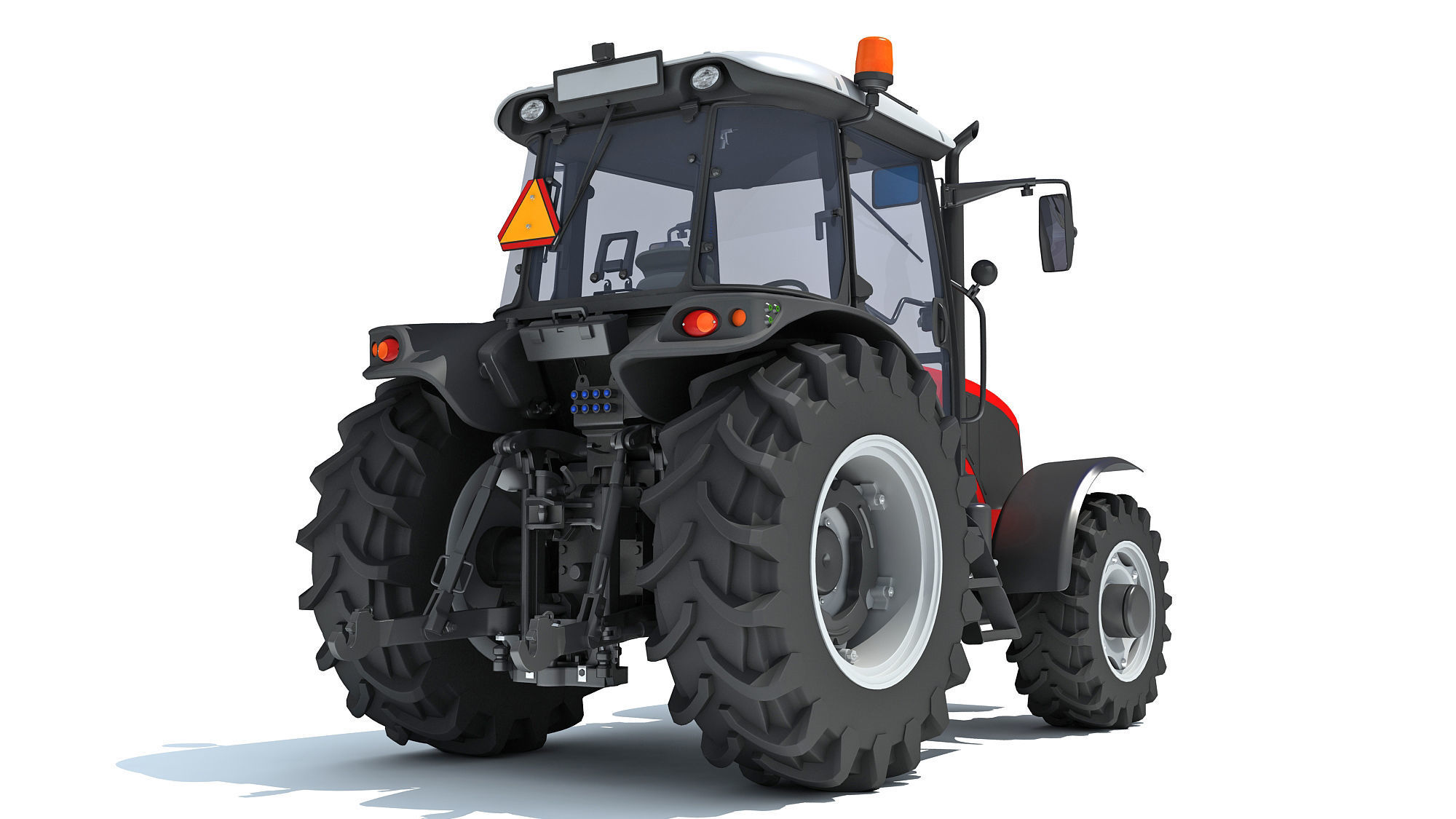 Ursus Tractor 3D model_6