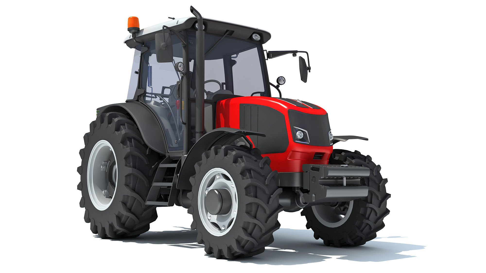 Ursus Tractor 3D model_9