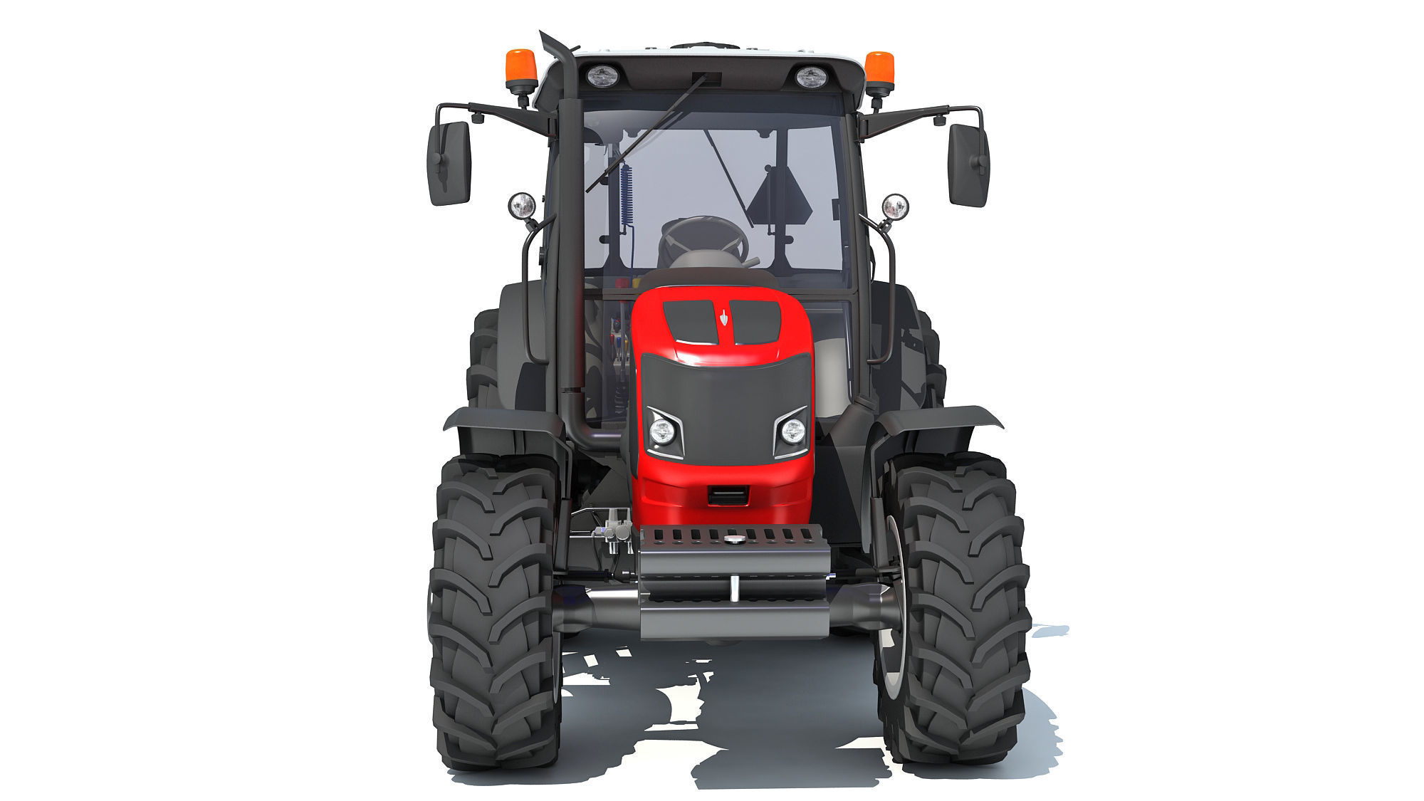 Ursus Tractor 3D model_11
