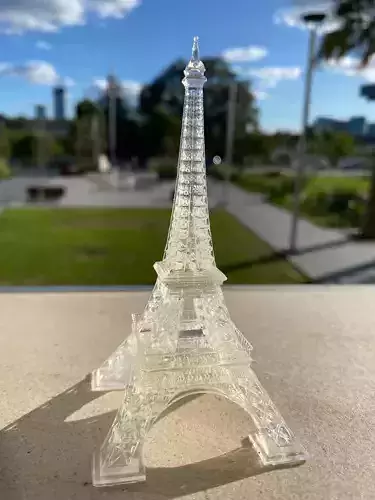  TRANSPERANT EFFIEL TOWER 3D model