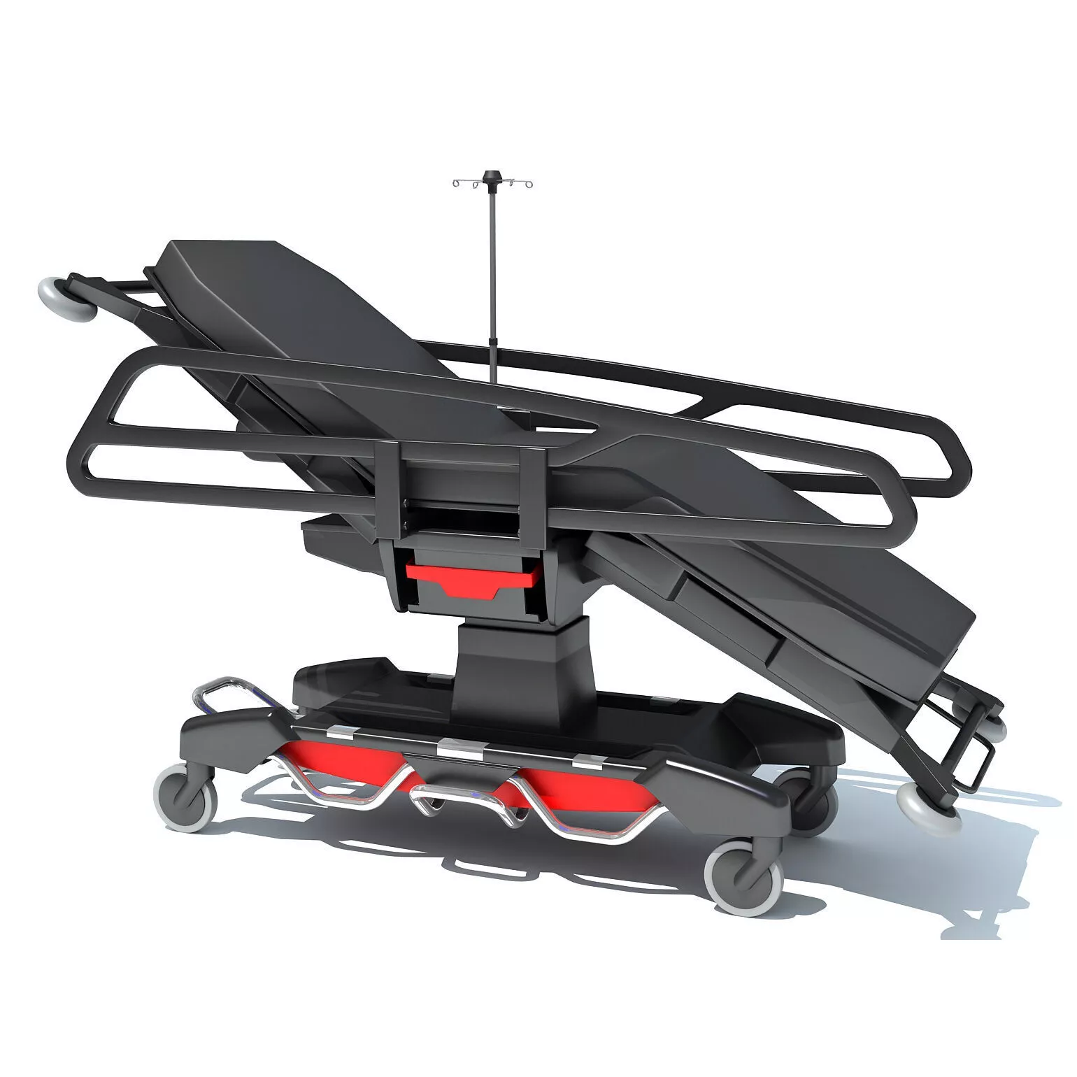Emergency Stretcher Trolley 3D model